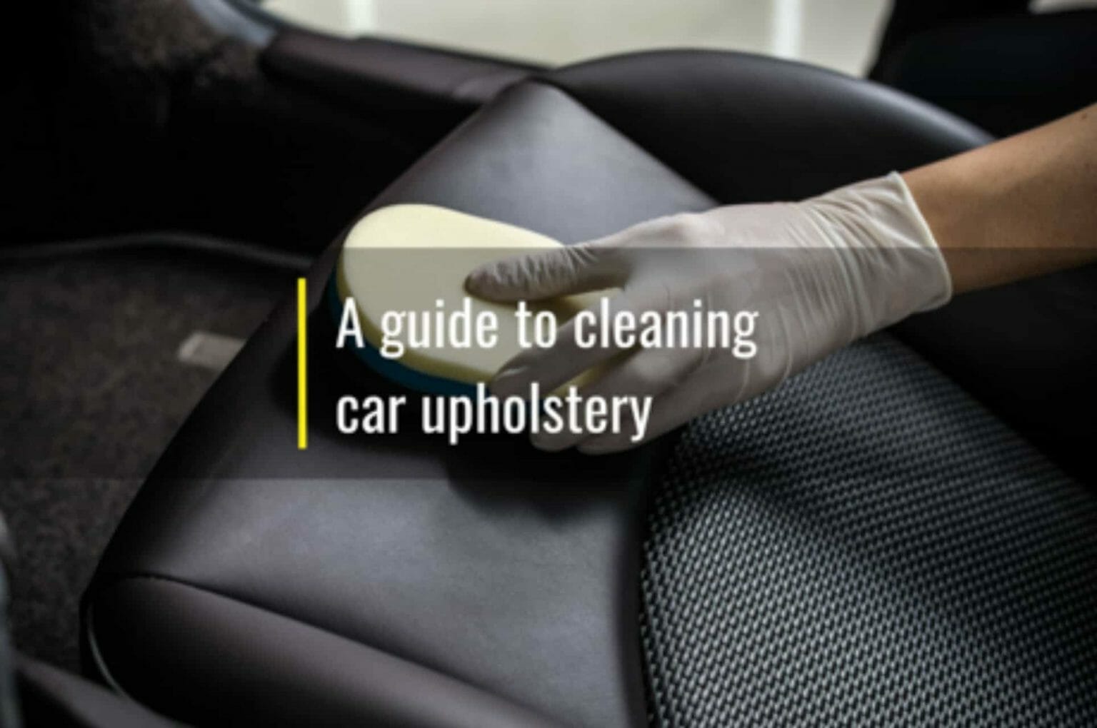 A Guide to Cleaning Car Upholstery WD40 GULF site